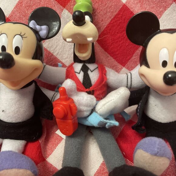 Disney House of Mouse McDonalds Happy Meal Toy 2001 Mickey-Minnie-goofy - Picture 3 of 8